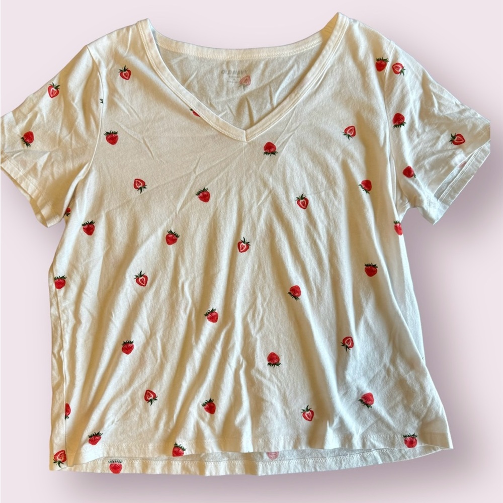 Old Navy Strawberry T Shirt